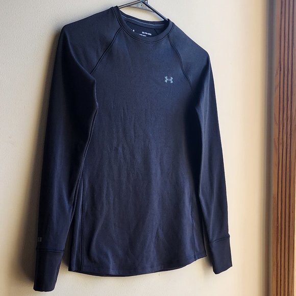 Under Armour Tops - Under Armour Black Stretch Athleisure Jersey Size XS